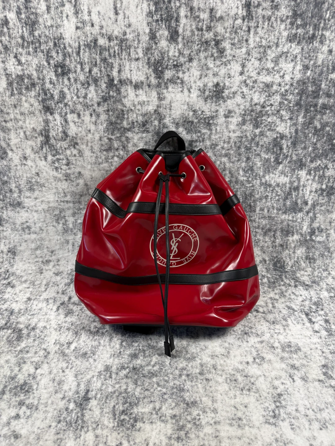 Saint Laurent Rive Gauche Drawstring Backpack