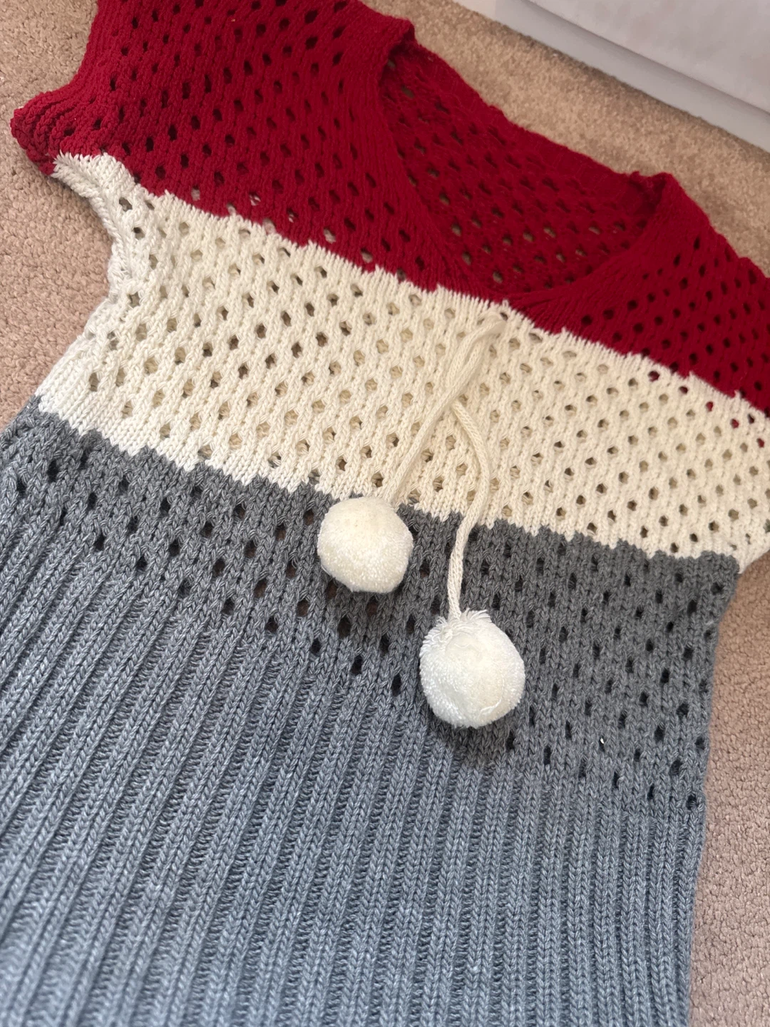 Colour Block Knit Sweater - photo 4