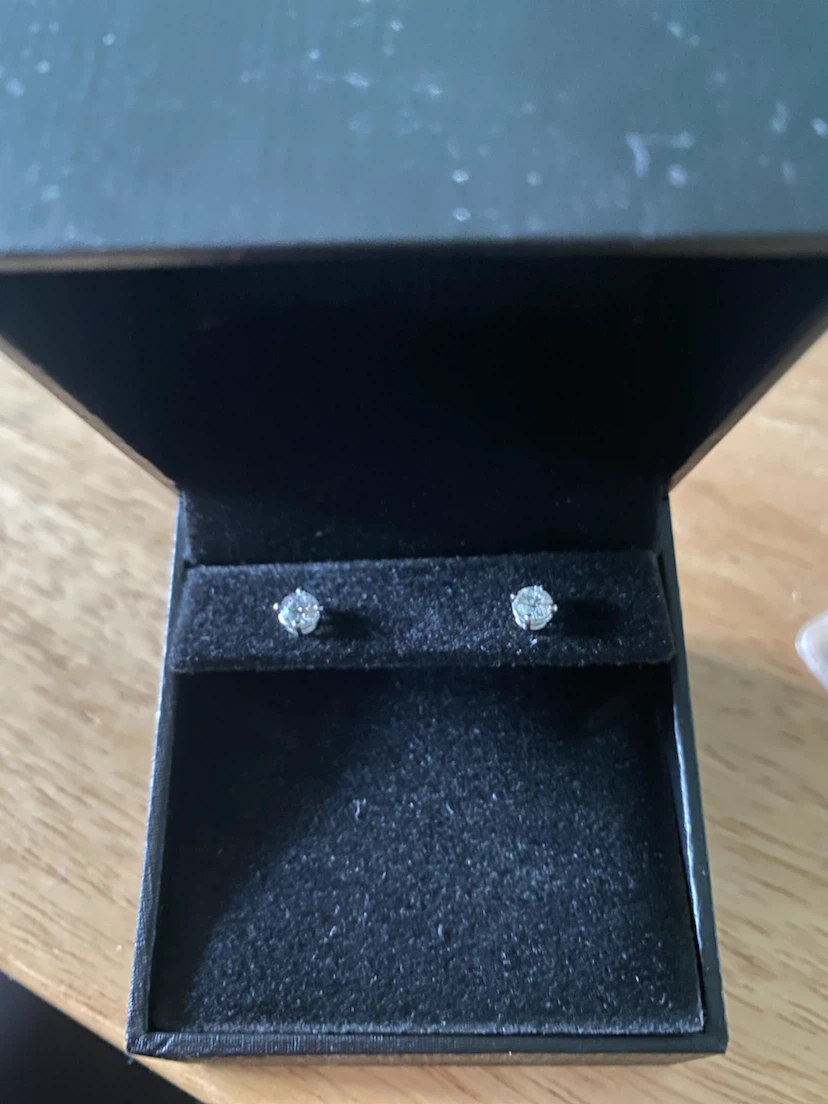 Peoples Lab Grown Diamond Stud Earrings 0.50 CTW - photo 2