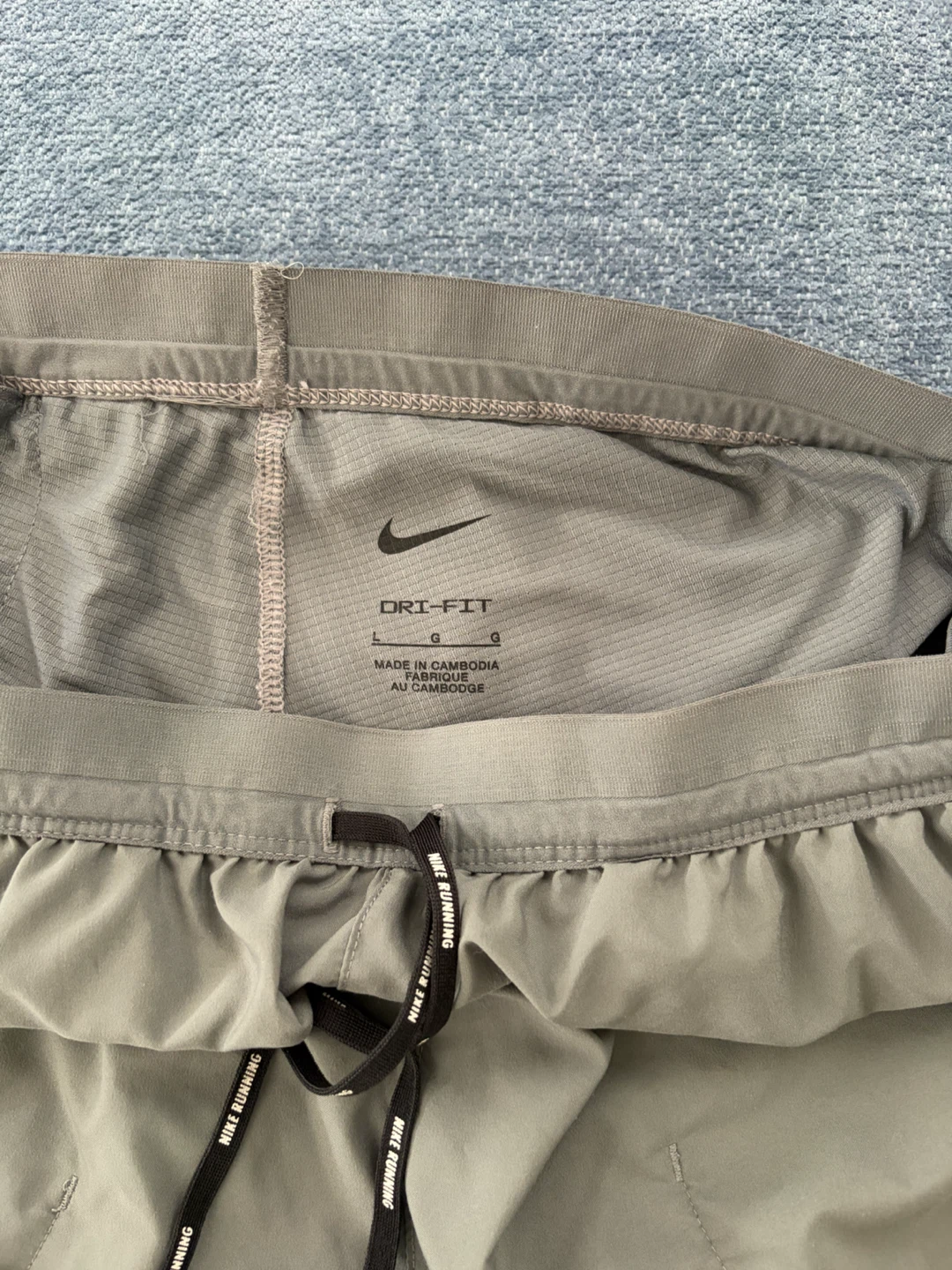 Nike Dri-FIT Running Shorts Mens Large - photo 3