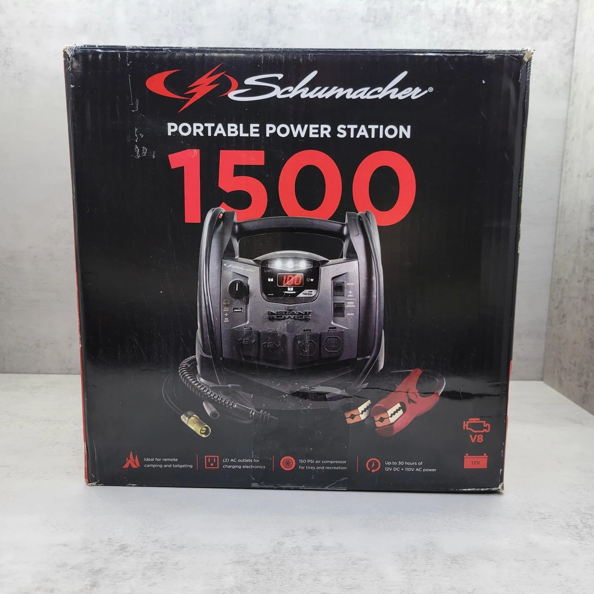 Schumacher 1500 Portable Power Station - photo 2