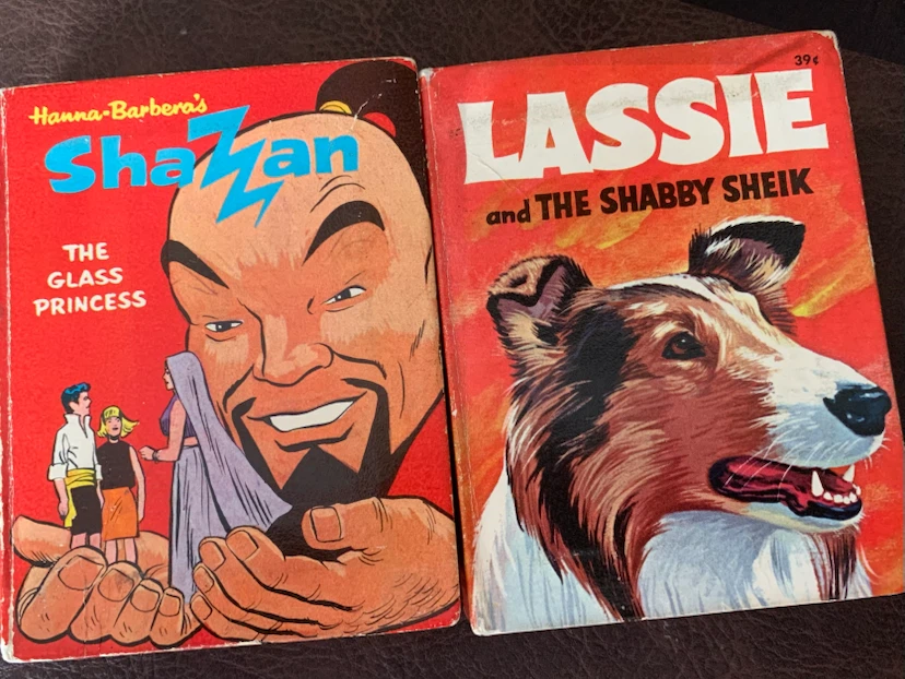 Vintage Shazzan and Lassie Books
