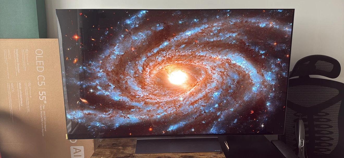 LG 55-inch OLED  EVO AI C5 Series Smart TV