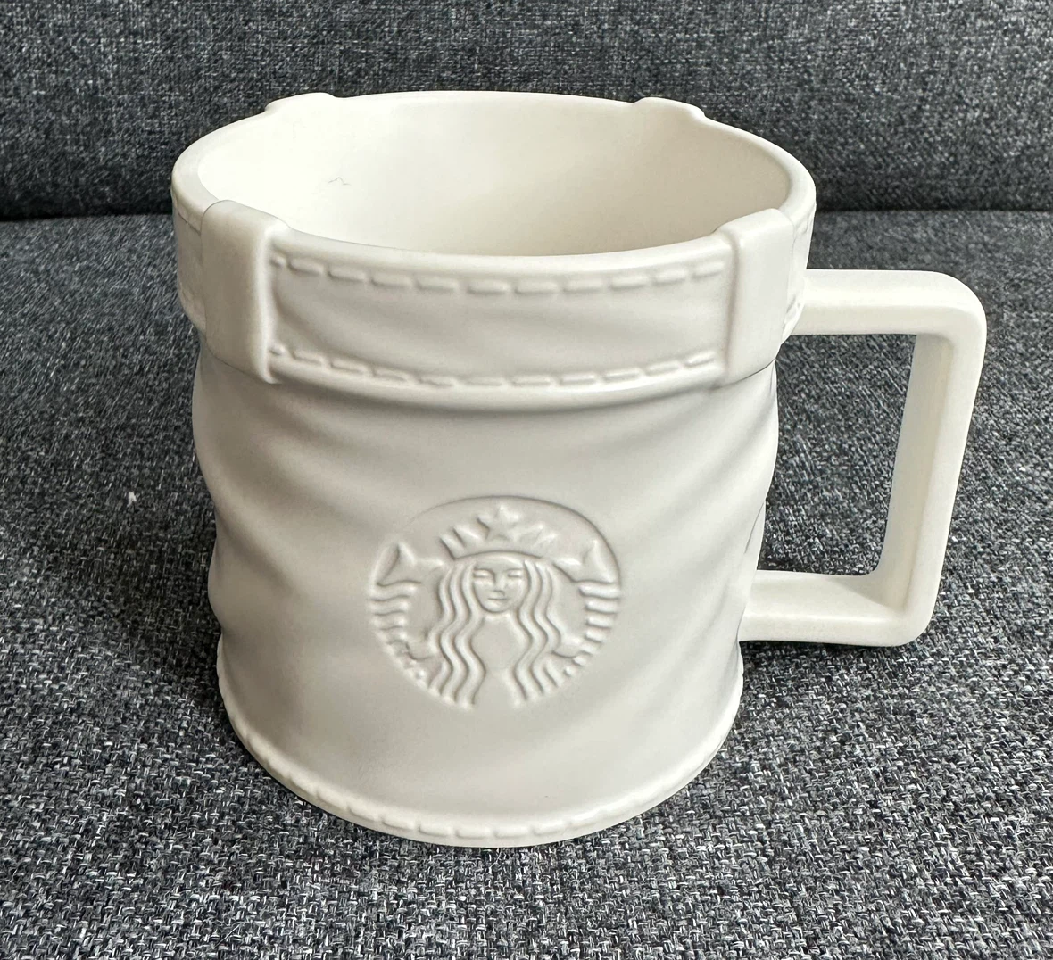 Brand NEW Starbucks Denim Mug with Sleeve