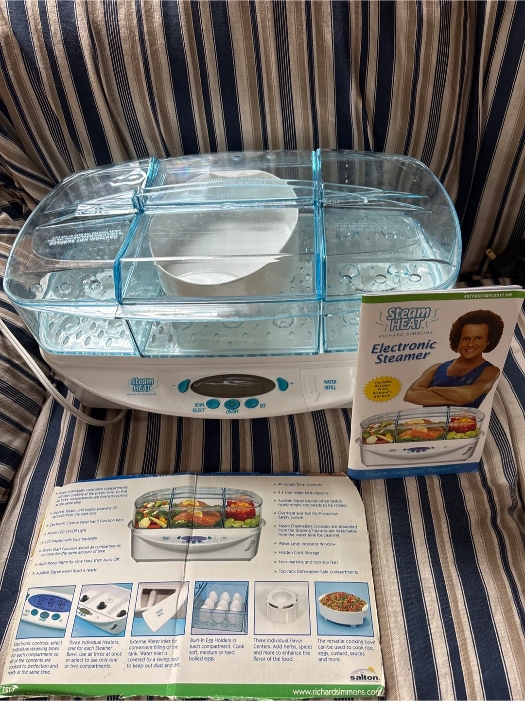 Richard Simmons Steam Heat Electronic Steamer