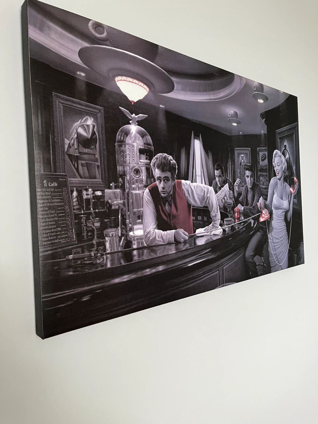 Iconic Hollywood Stars Canvas Wall Art