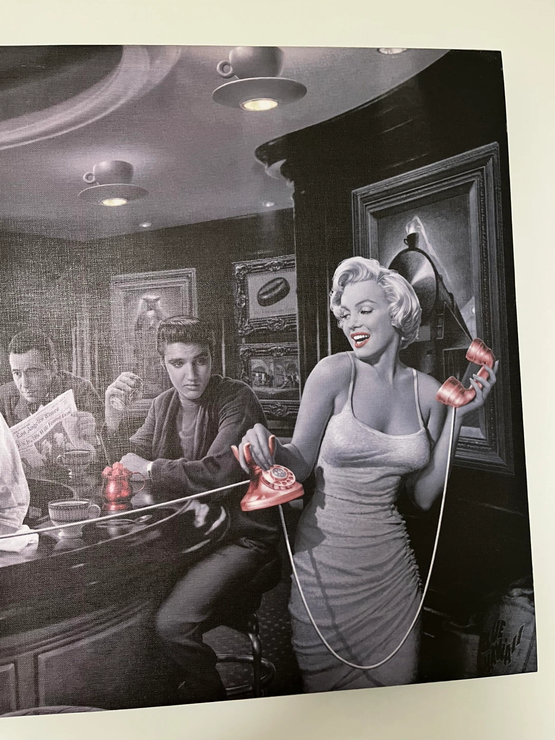 Iconic Hollywood Stars Canvas Wall Art - photo 4
