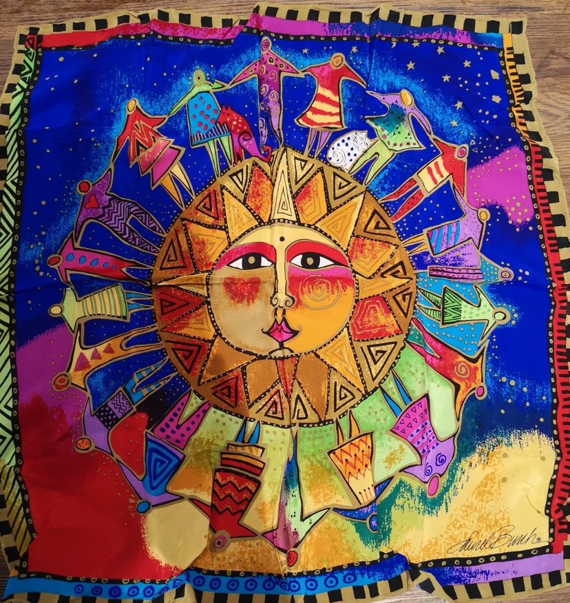 Laurel Burch Sun Silk Scarf