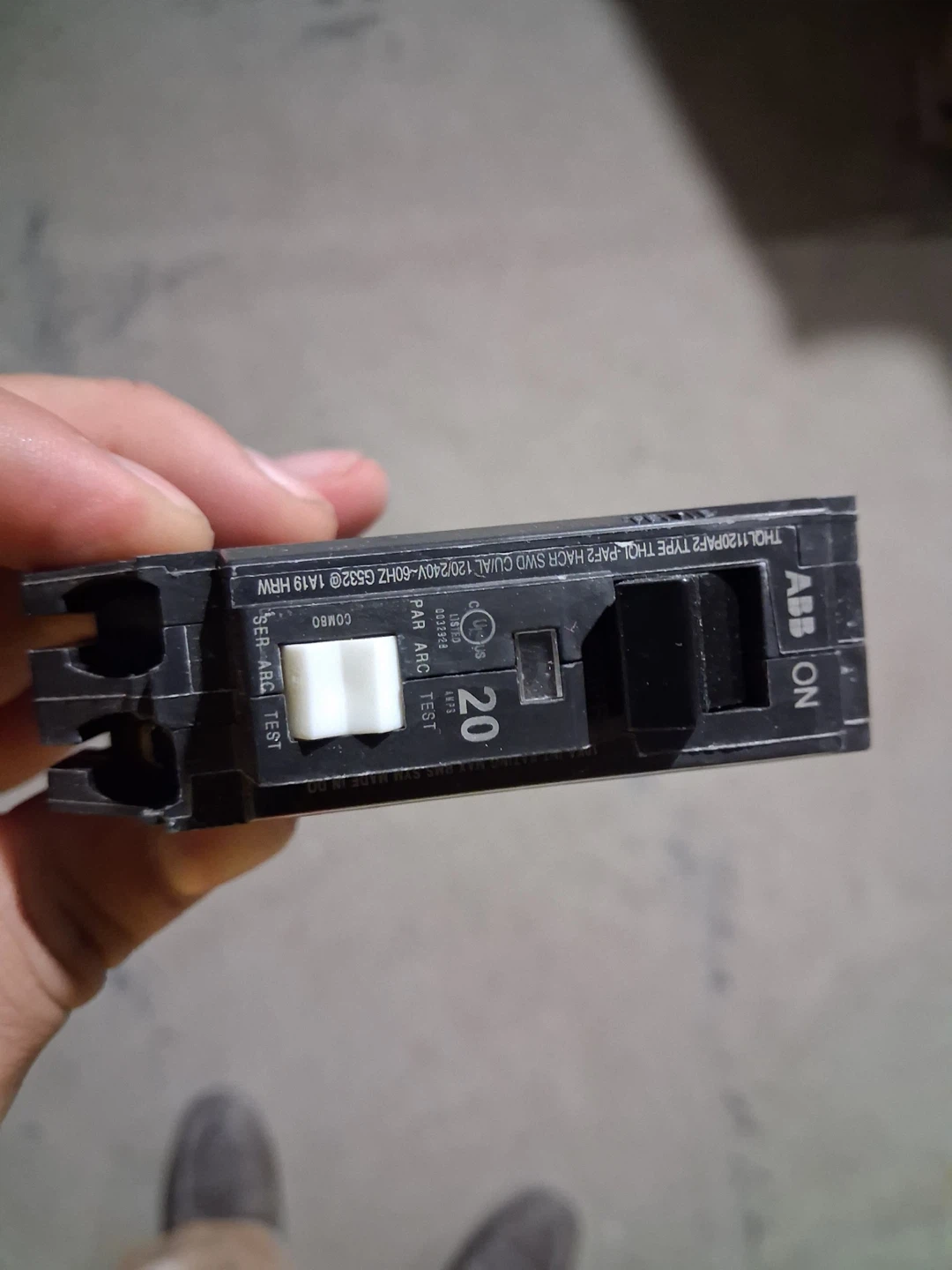 Arc fault breakers GE 20 amp