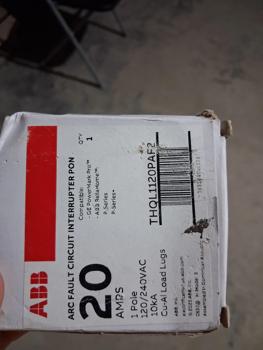 Arc fault breakers GE 20 amp - photo 3
