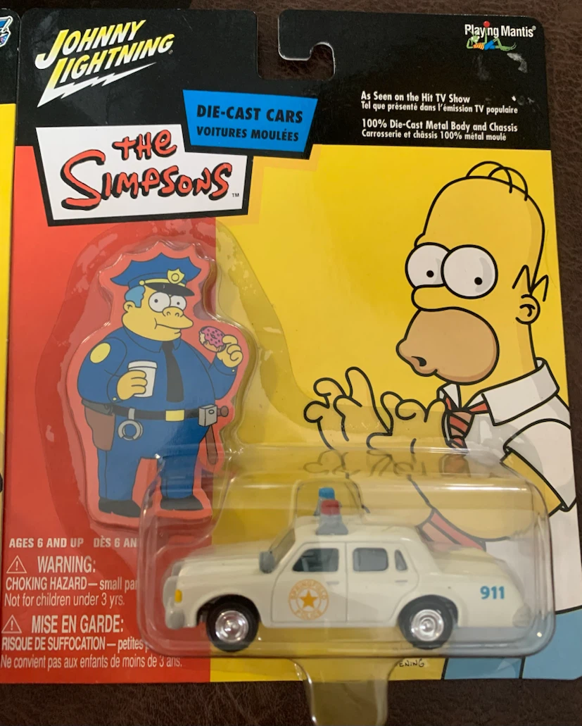 Johnny Lightning The Simpsons Die-Cast Cars - photo 2