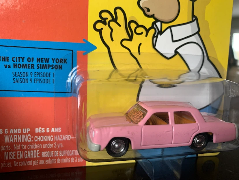 Johnny Lightning The Simpsons Die-Cast Cars - photo 5