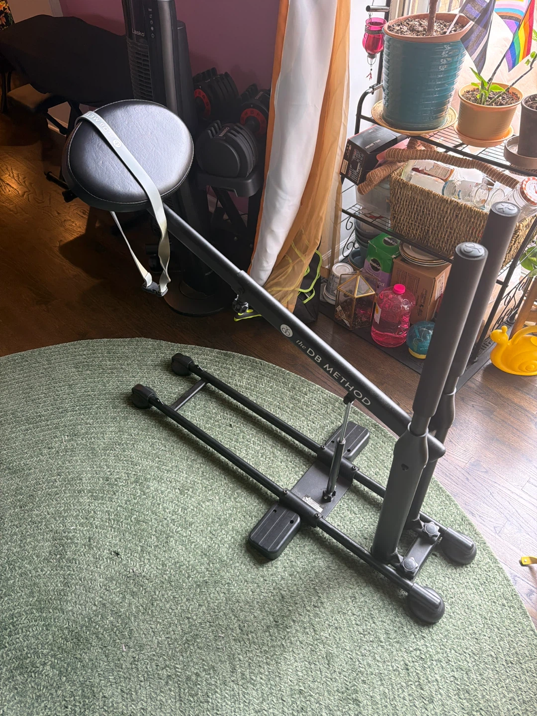 The DB Method Squat Machine and Resistance band