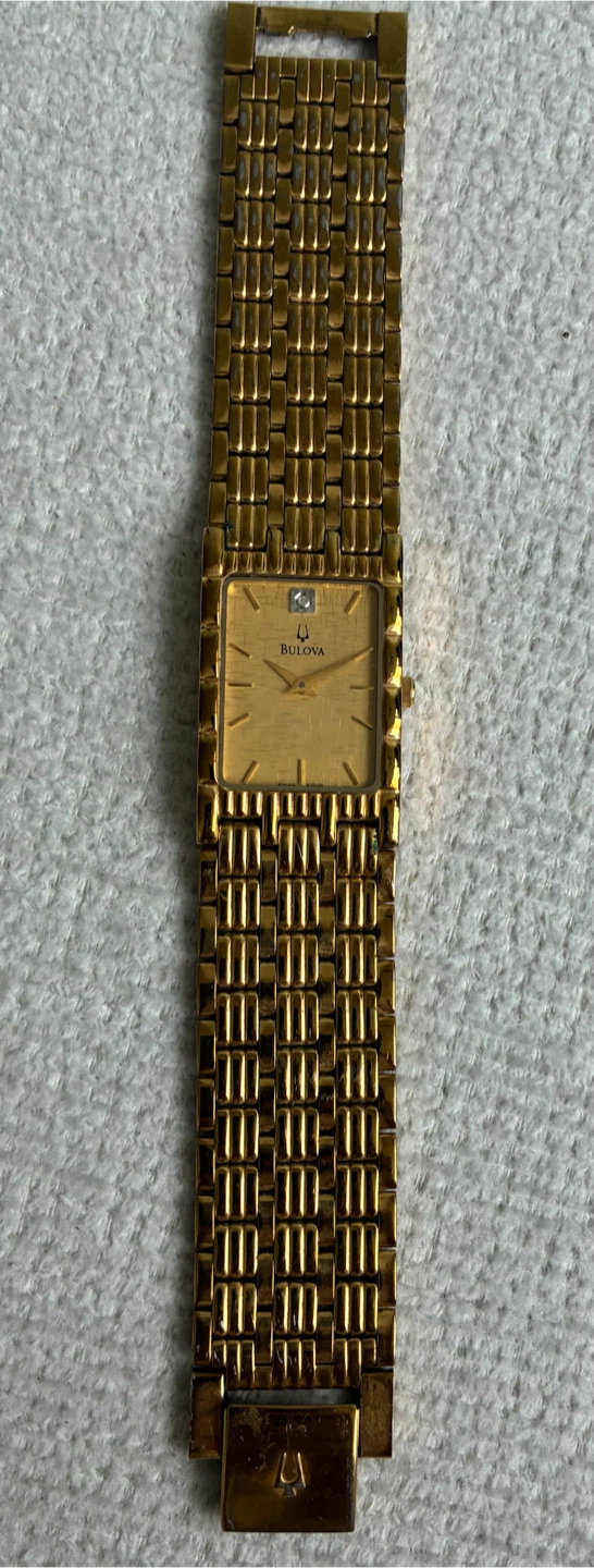 Bulova Gold Tone Women's Wristwatch