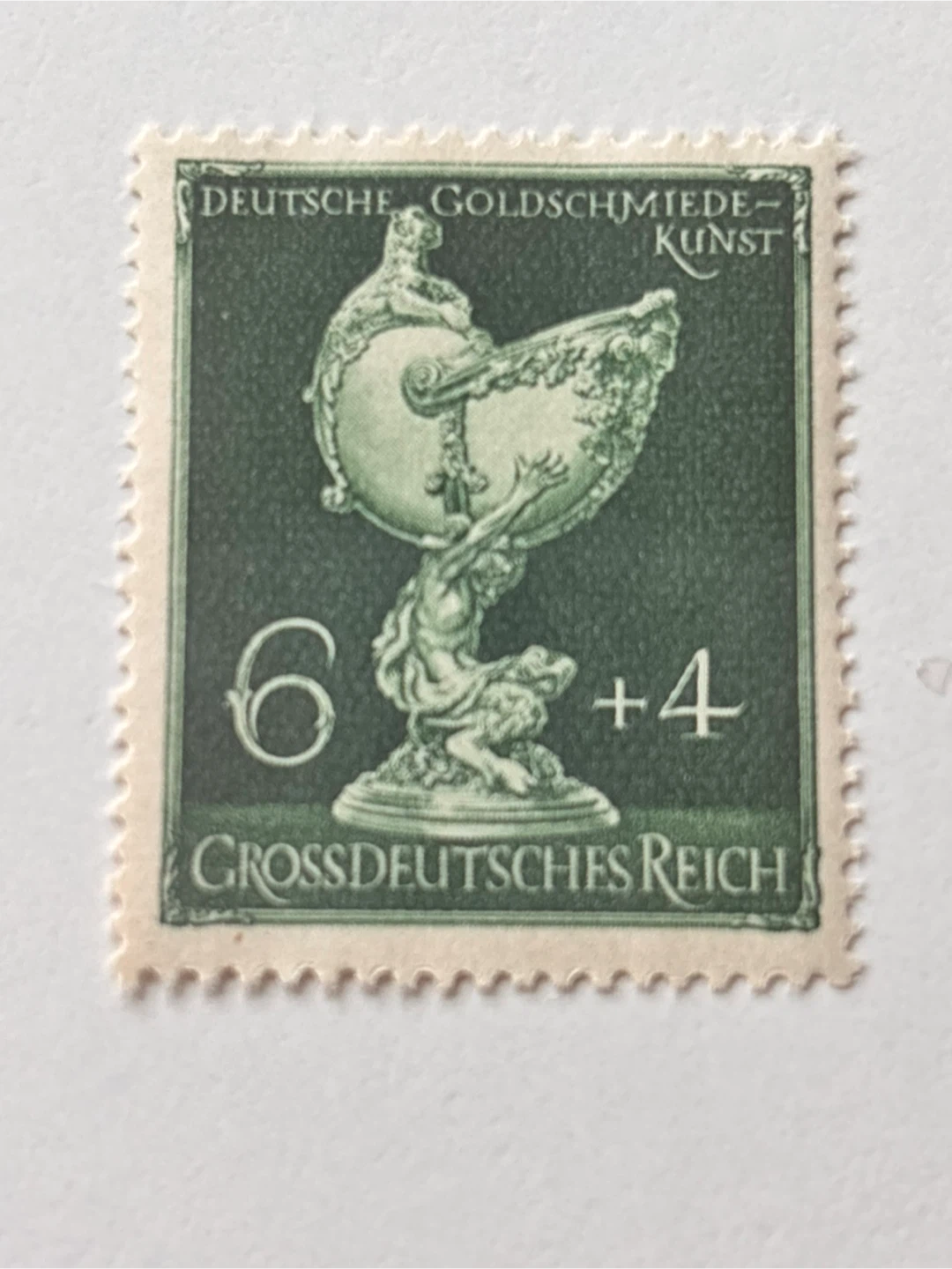 Deutsche Goldschmiede-Kunst 6+4 Stamp