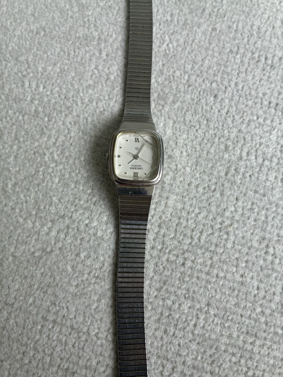 Orient Quartz Watch Silver Tone