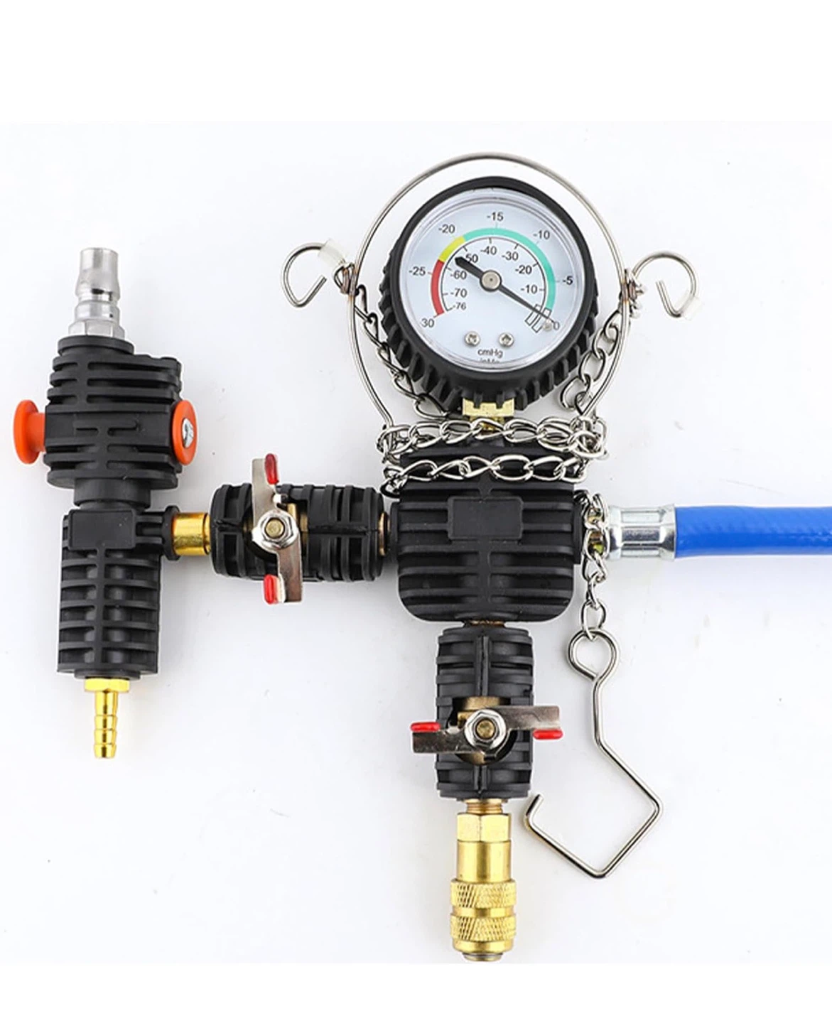 labwork 28Pcs Radiator Pressure Tester Vacuum Type System Kit - photo 4