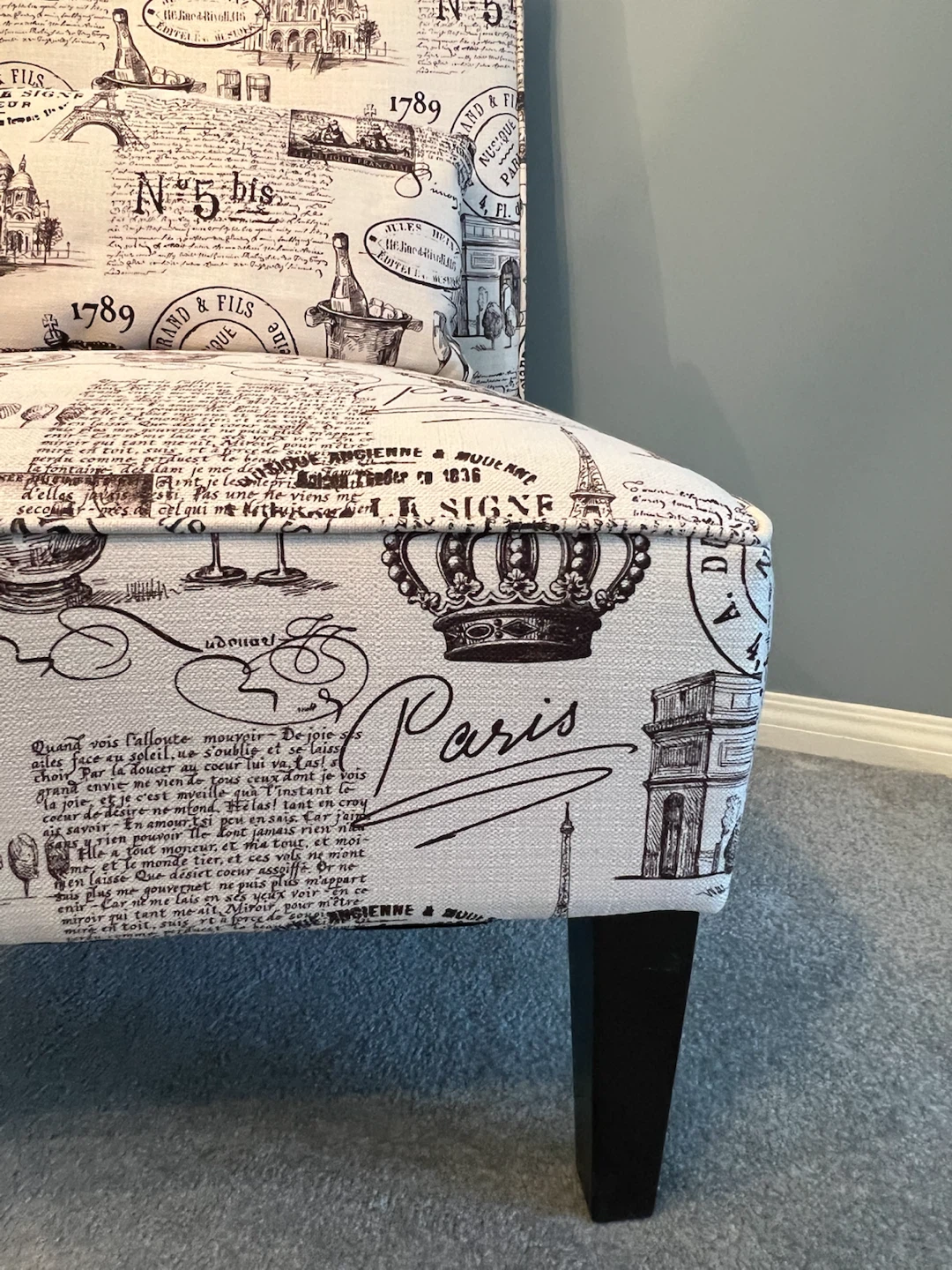 Upholstered Accent Chair - photo 2