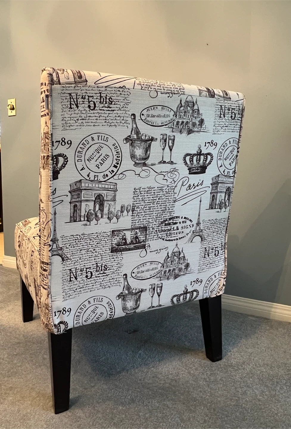 Upholstered Accent Chair - photo 4