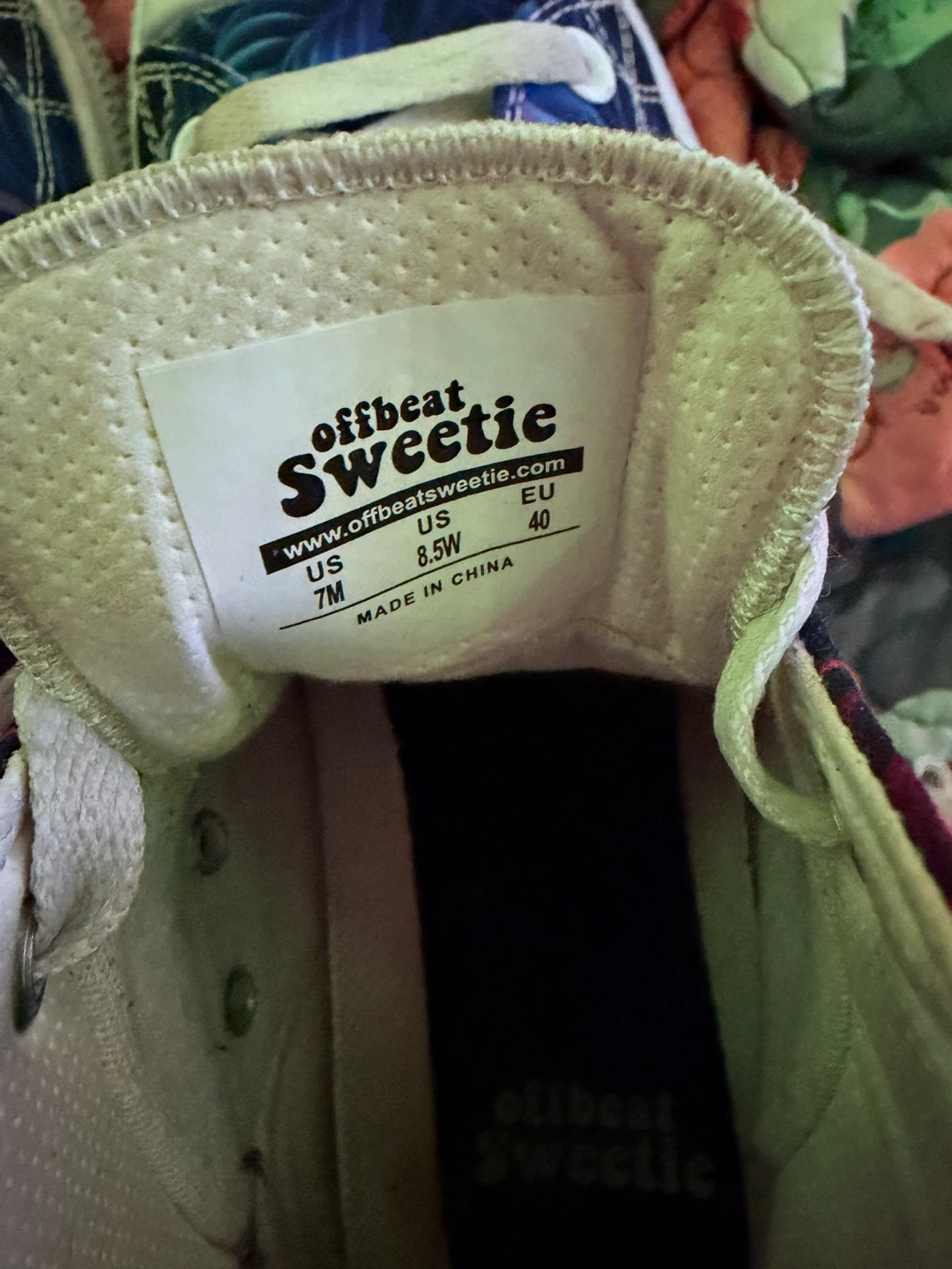 Offbeat Sweetie high-top sneakers, women's size 8.5 - photo 3
