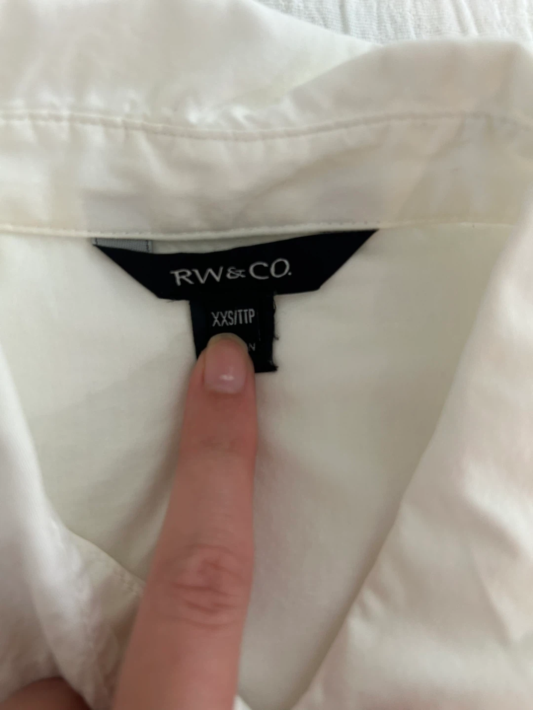 RW&CO. White Puff Sleeve Button-Up Shirt - photo 2