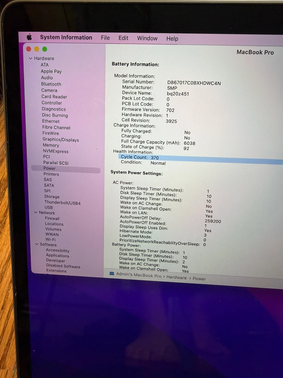 Apple MacBook Pro 2017 15 inch 16GB RAM good Battery - photo 3