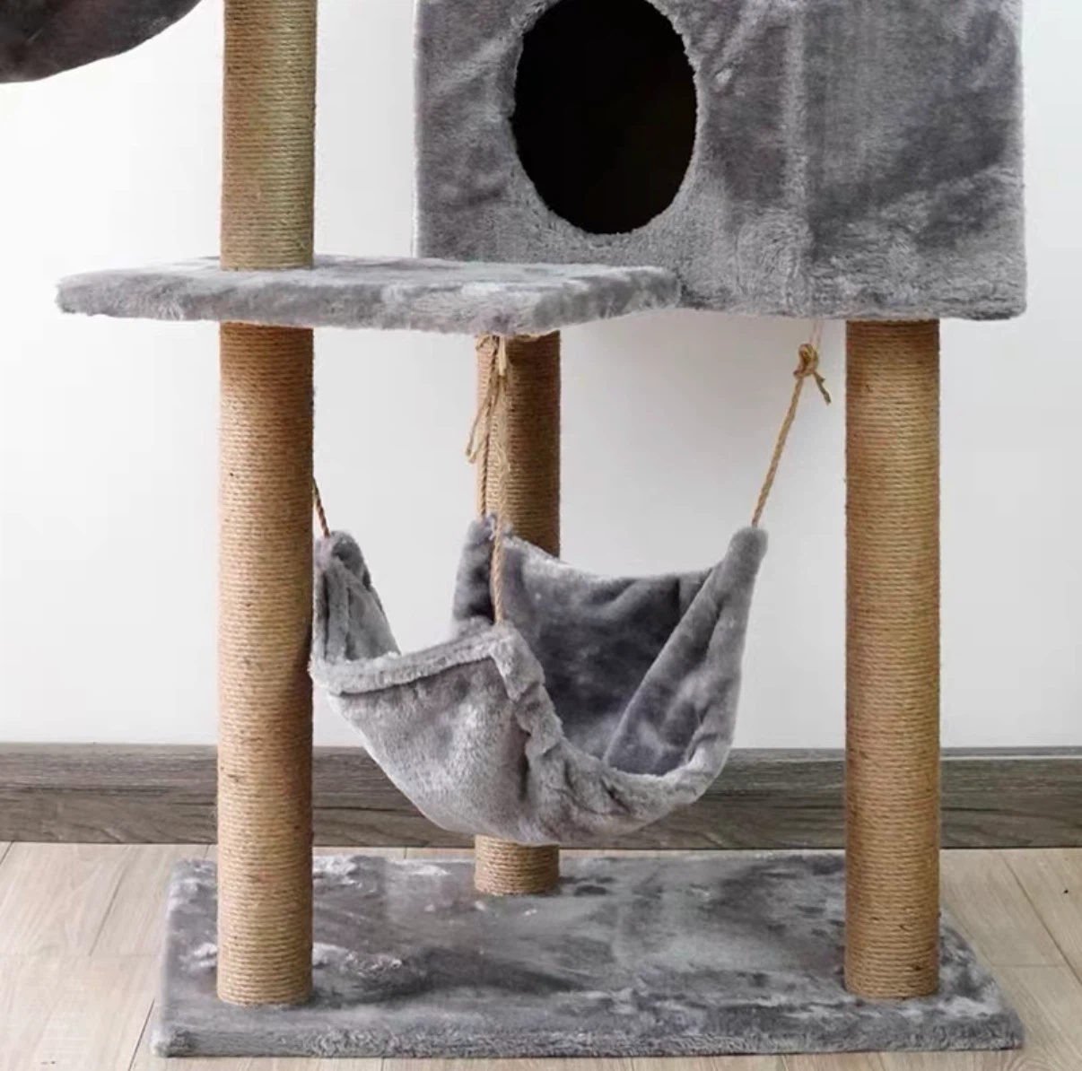 Gray Multi-Level Cat Tree 160cm - photo 3