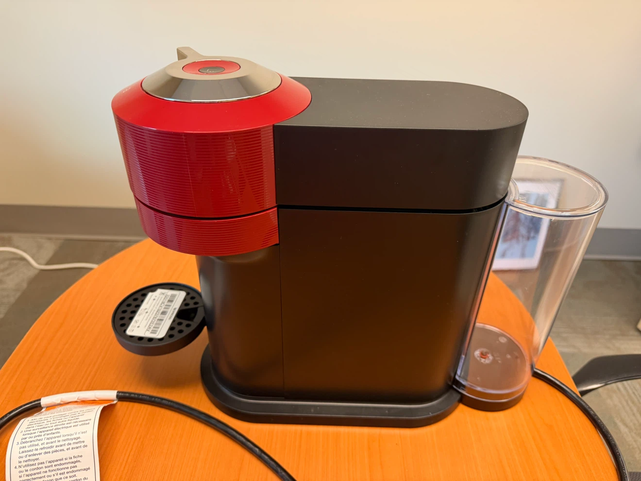 Nespresso Vertuo Next Coffee Machine - Black and Red - photo 2