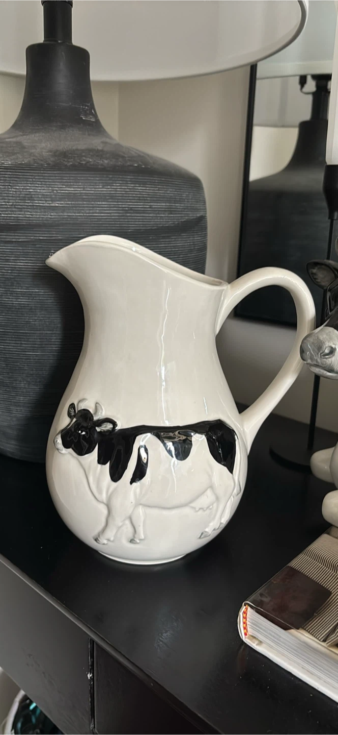 Ceramic Cow Kitchen Set vintage - photo 3