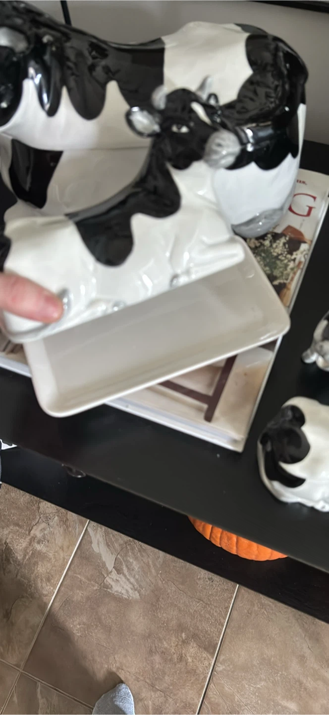 Ceramic Cow Kitchen Set vintage - photo 5