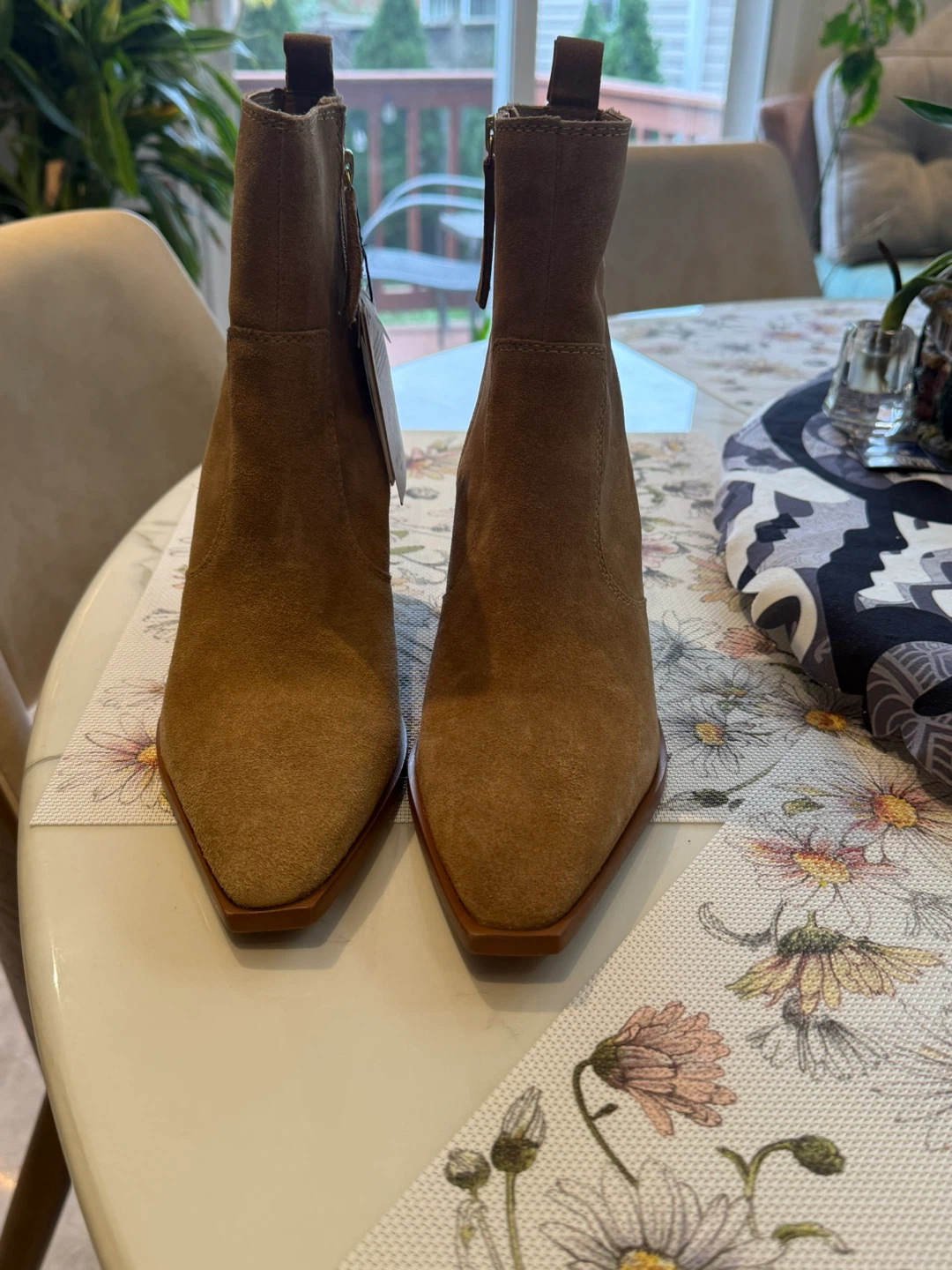 New Mango Suede Rodeo Boots Brown Size 40 - photo 5