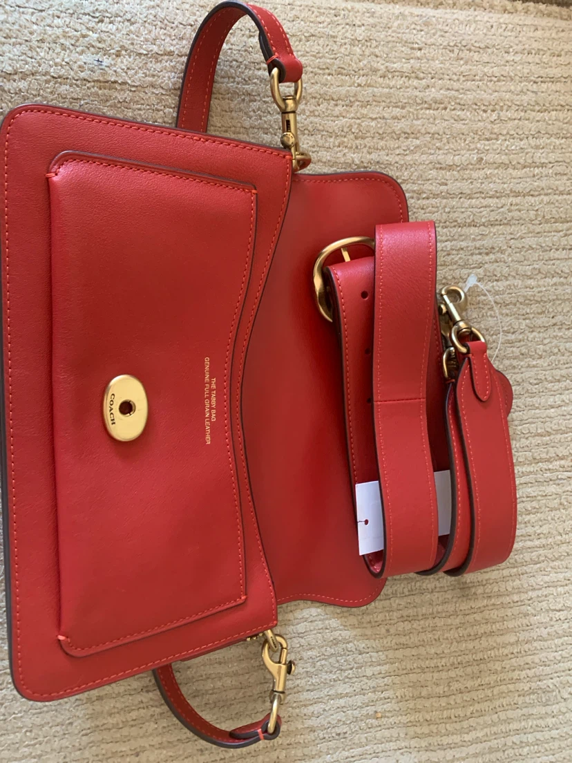 Coach Tabby Shoulder Bag - Red - photo 2