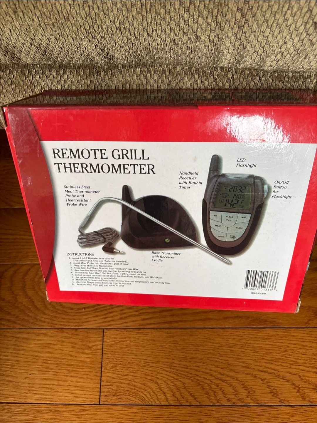 Tech Tools Remote Grill Thermometer