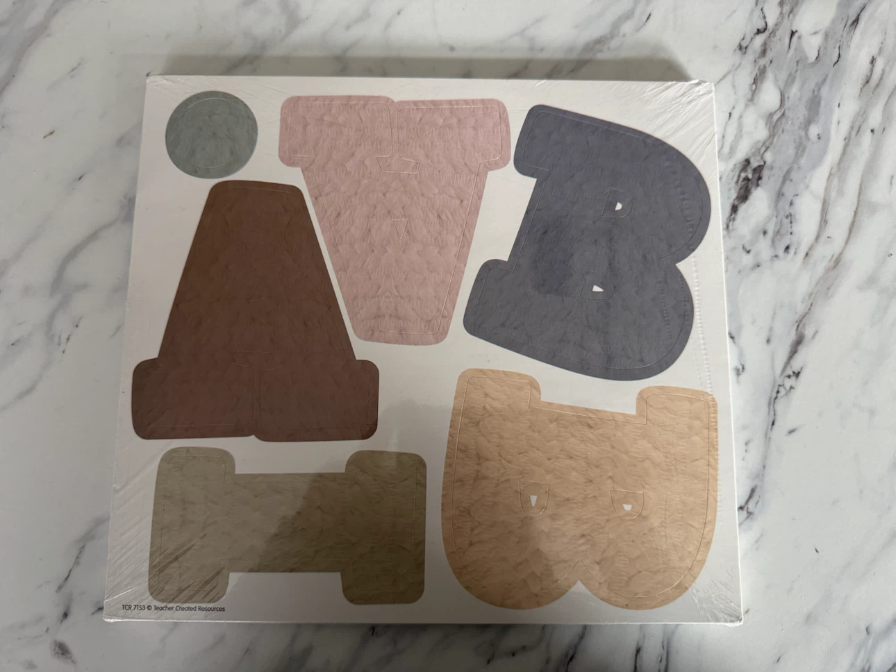 Teacher Created Resources - Bold Block Letters 4” - Brand new - photo 3