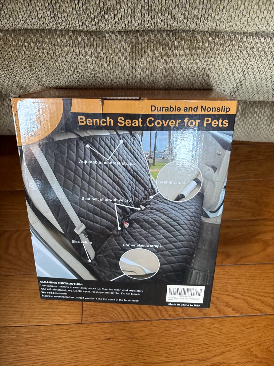 VIEWPETS Bench Seat Cover for Pets