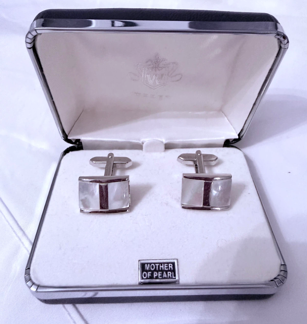 Weber Mother of Pearl Cufflinks - photo 2
