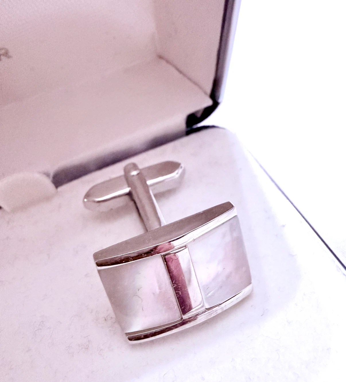 Weber Mother of Pearl Cufflinks - photo 4