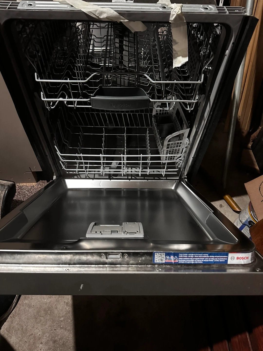 Bosch 24" Dishwasher, Wi-Fi, Stainless, Like New (used 1 month) - photo 3