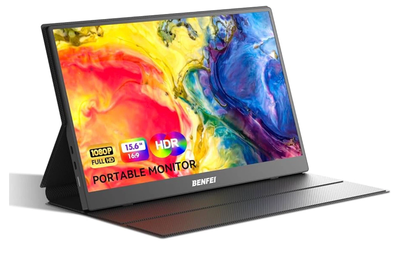BENFEI Portable Monitor 15.6'', FHD 1080P