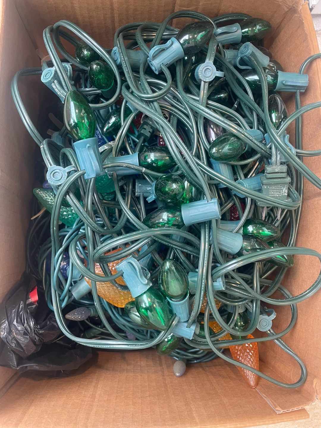 Set of Multi-Colour Holiday String Lights