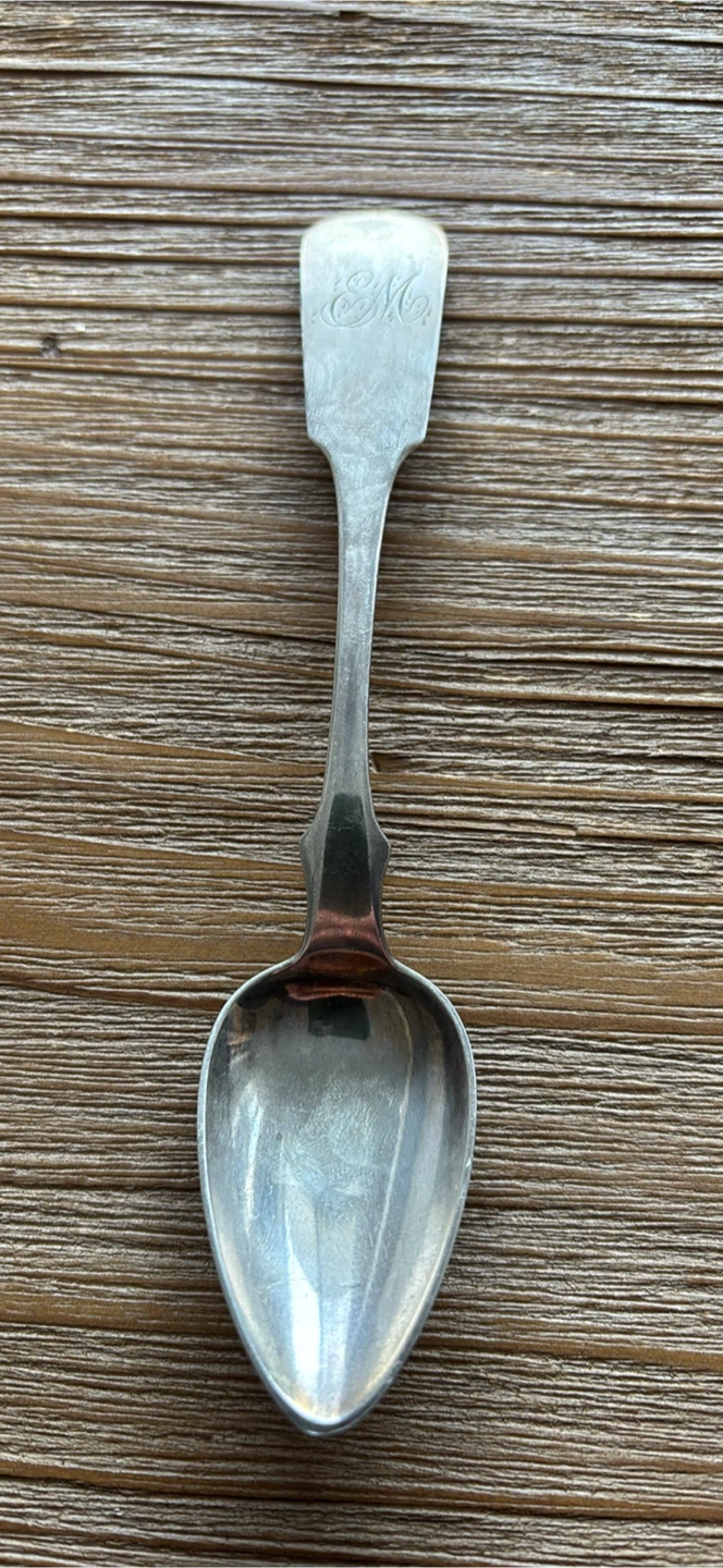 McKenney & Weston Coin Silver Teaspoon
