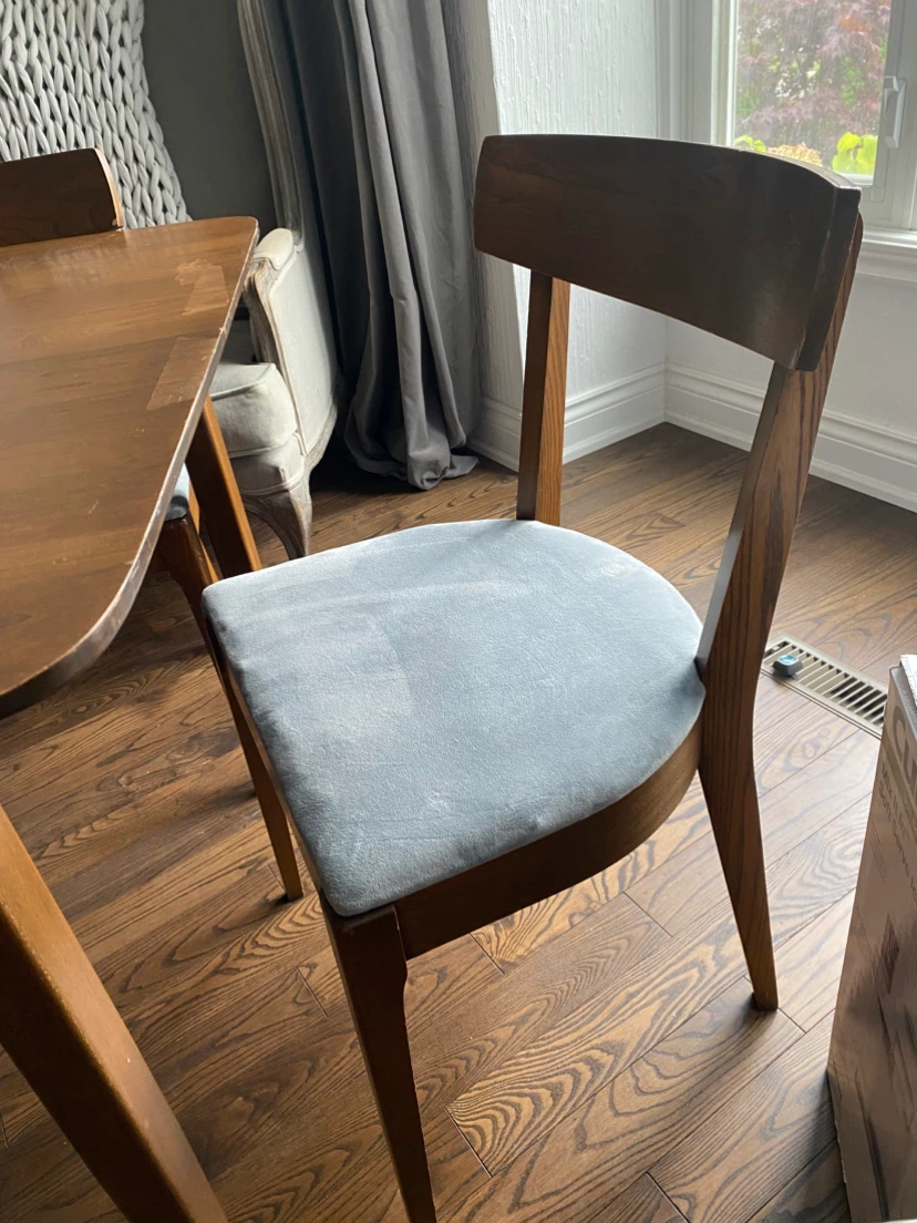 Mid-Century Modern  Teak Style Dining Table Set - photo 5