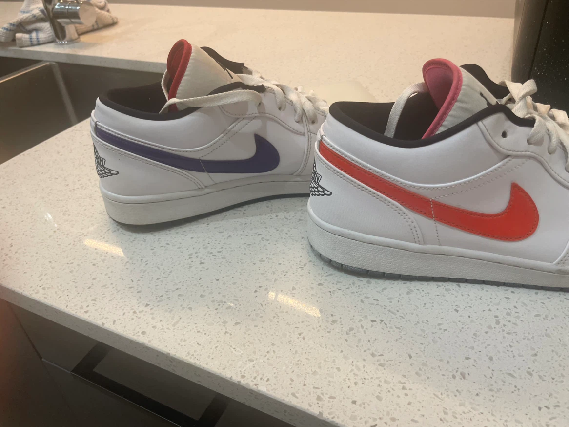 Nike Air Jordan 1 Low SE Multicolor Size 12 - photo 3