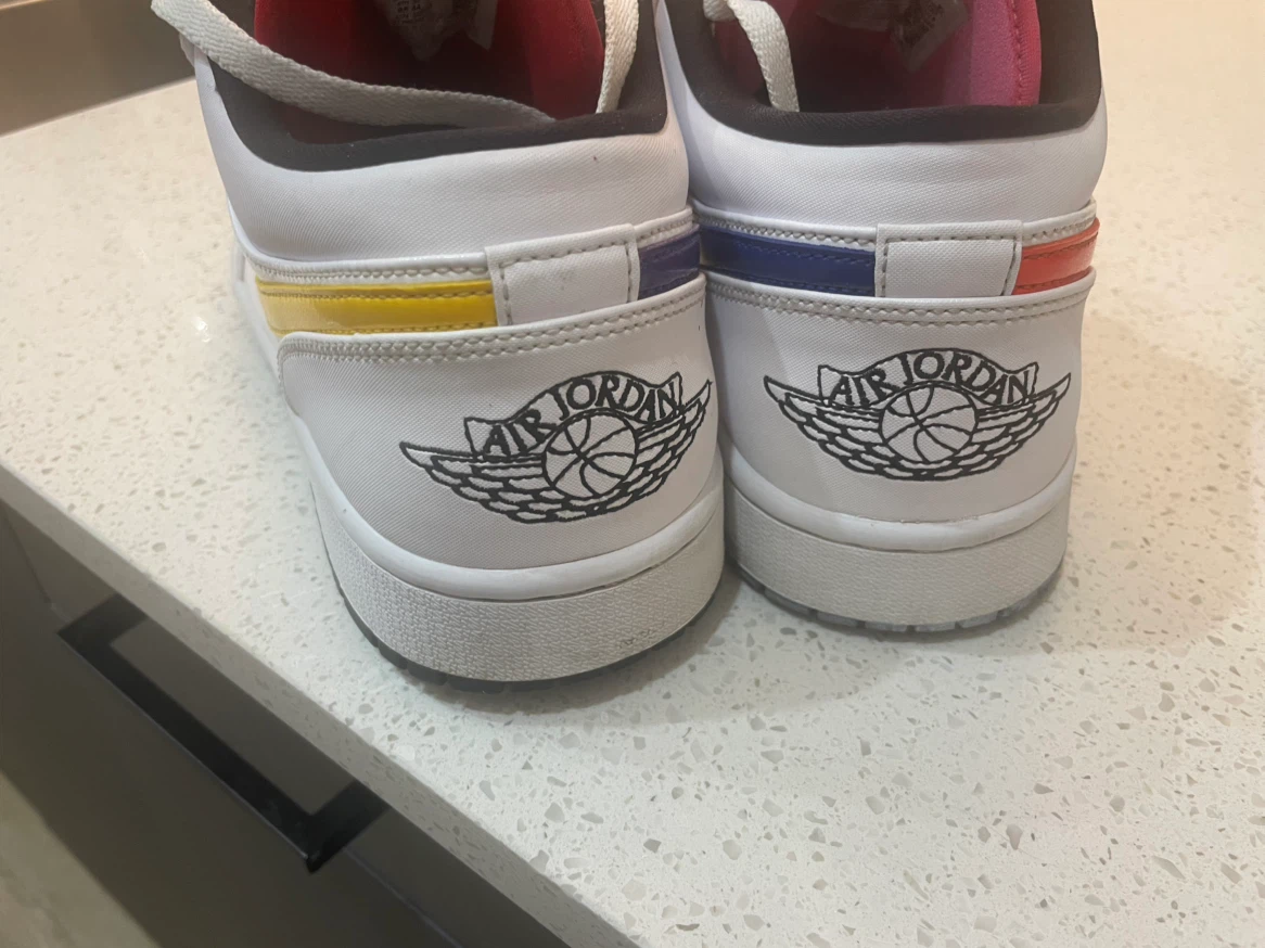 Nike Air Jordan 1 Low SE Multicolor Size 12 - photo 4