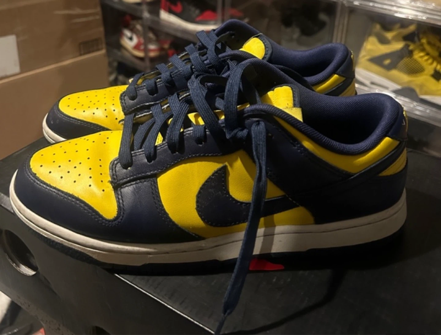 Nike Dunk Low Michigan Sneakers - photo 2