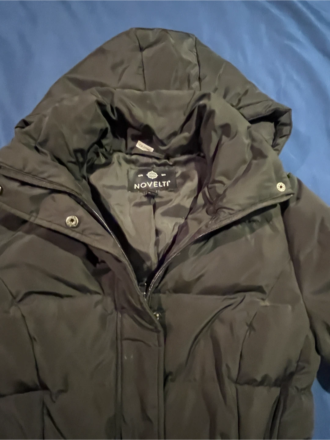 Novelti Black Puffer Jacket -Size S/P - photo 2