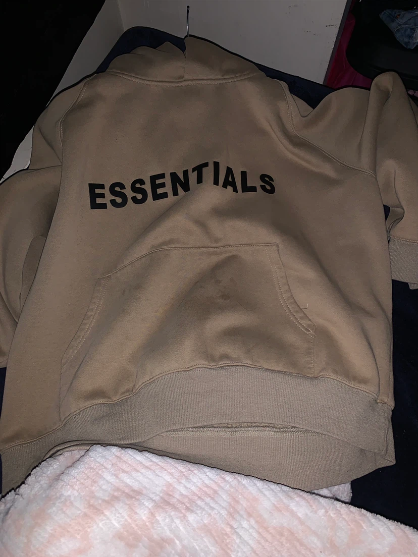 Fear of God Essentials Hoodie - Beige