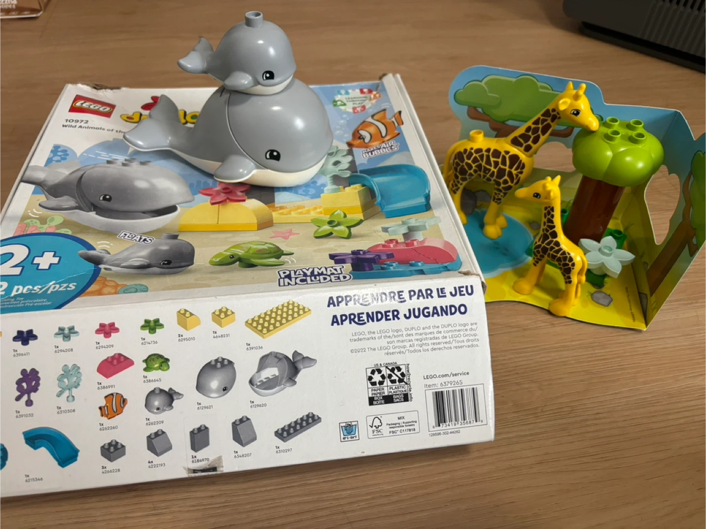 LEGO DUPLO Wild Animals of the Ocean 10972