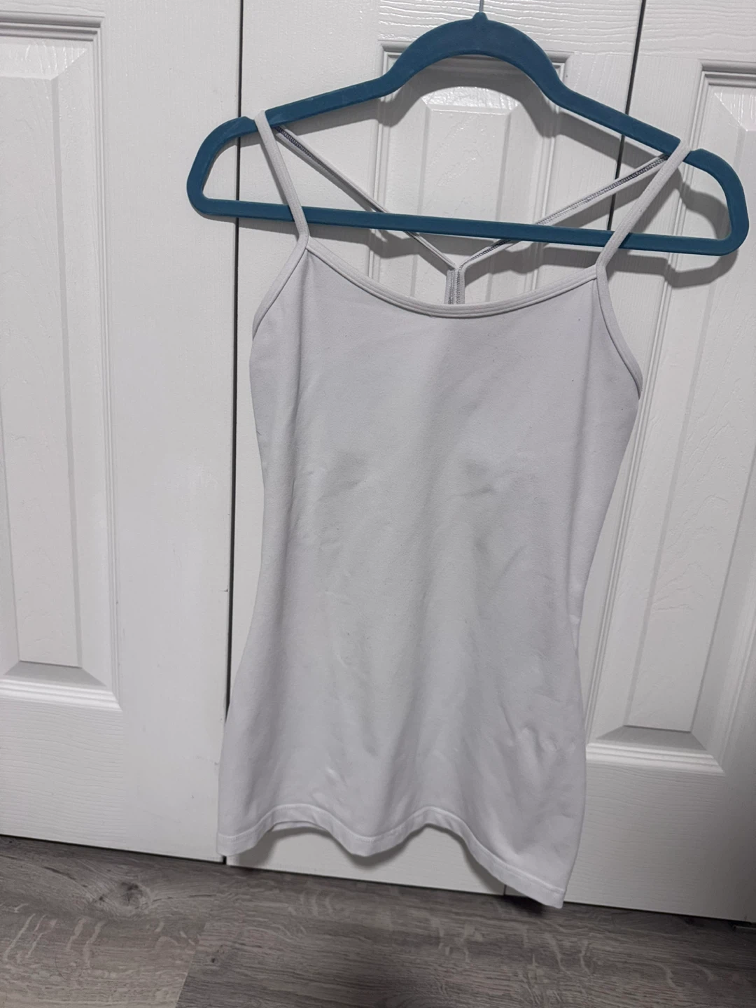 Lululemon White Tank Top Size 8