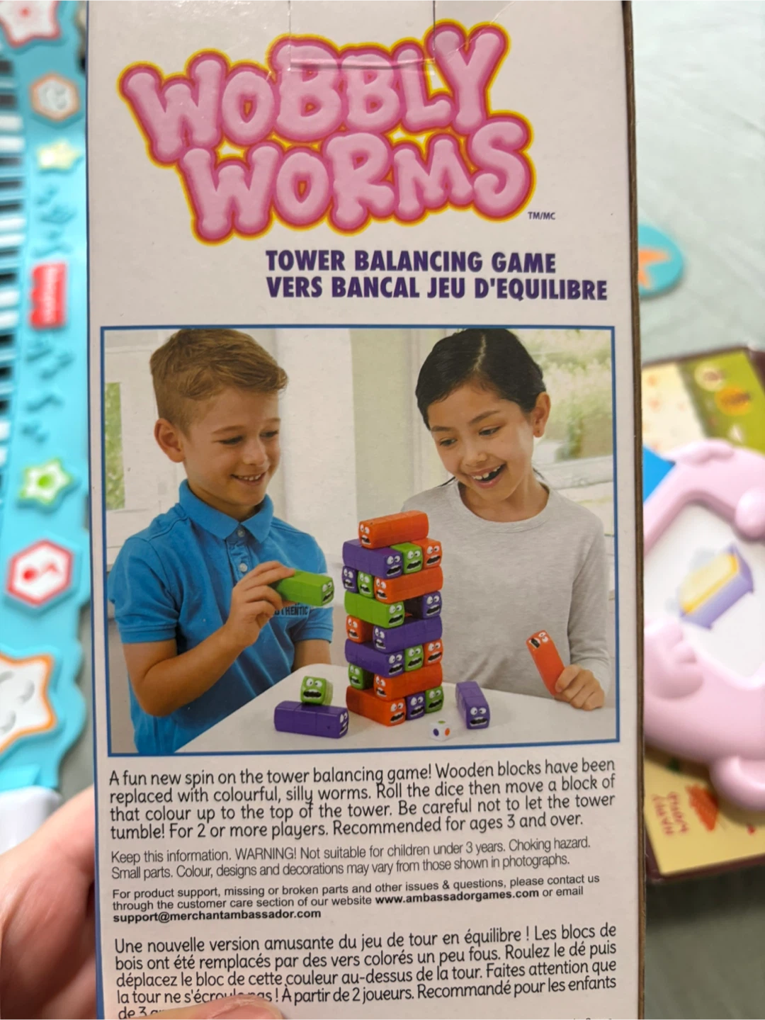 Fisher-Price Piano, Wobbly Worms Game, and Kids Toy Bundle - photo 4